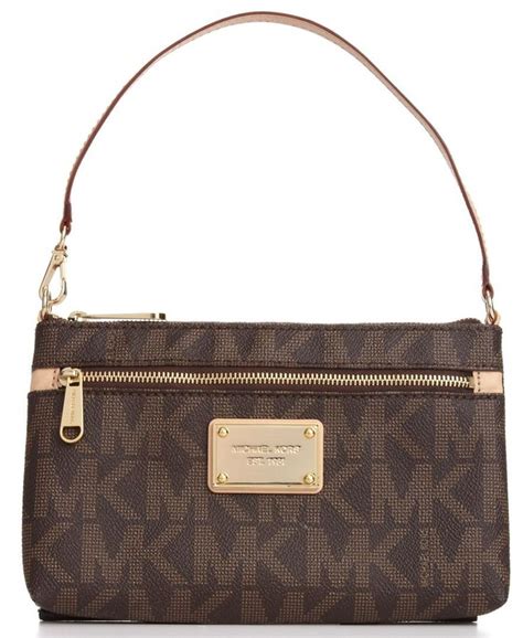 macys michael kors clutch bags|Michael Kors wristlet outlet.